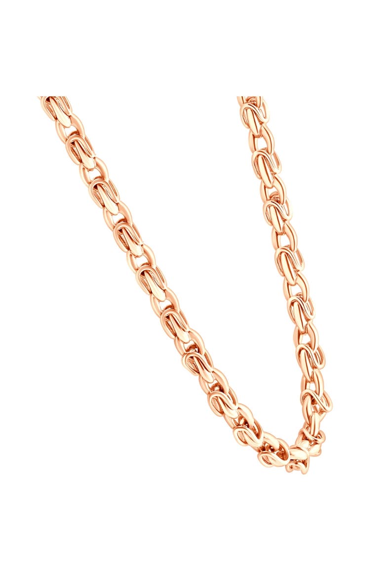 14k Gold 87 Gram Solid Men's Necklace 20" Chain, Alternate, color, 14k Rose Gold