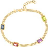 EFFY Semiprecious Stone Station Ball Chain Bracelet
