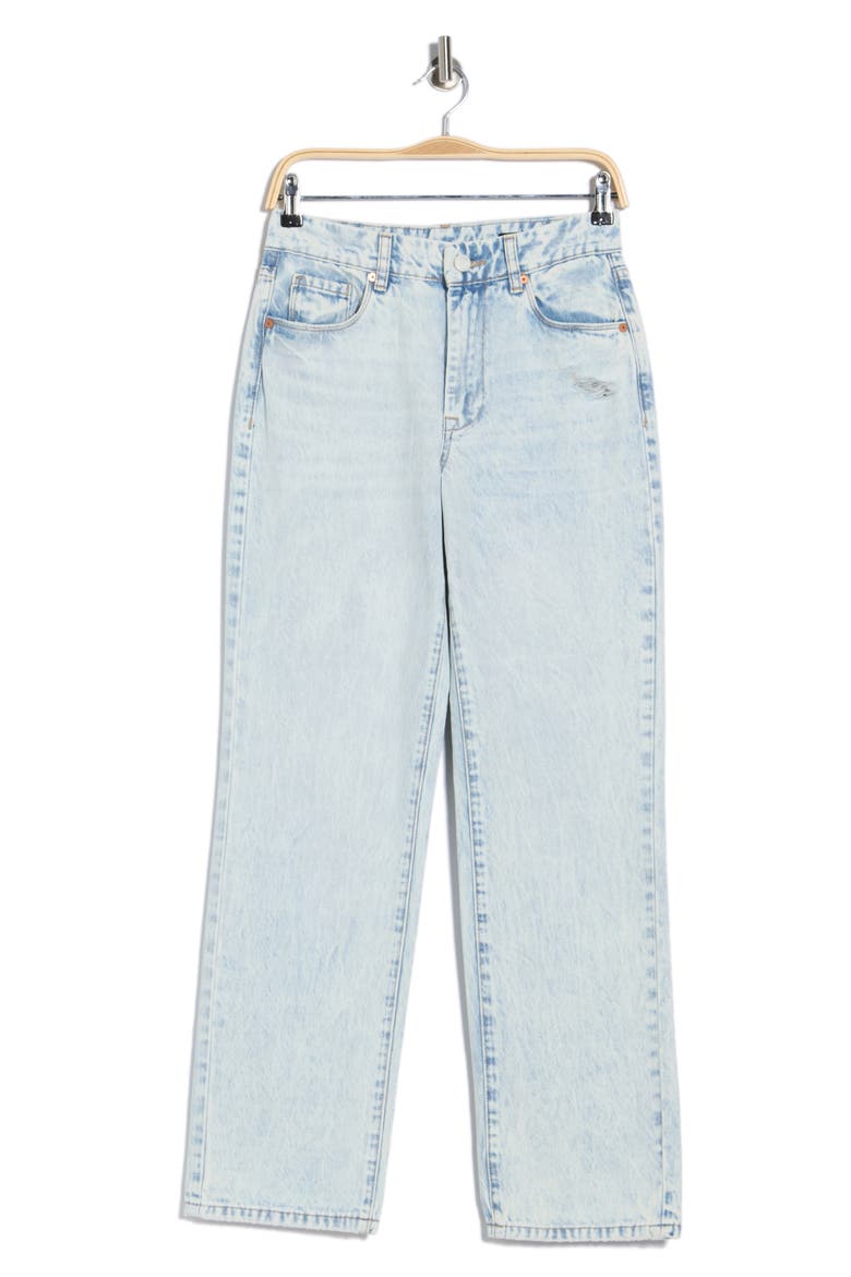 The Stanton Mid Rise Straight Leg Jeans, Alternate, color, HIGH ROLLING