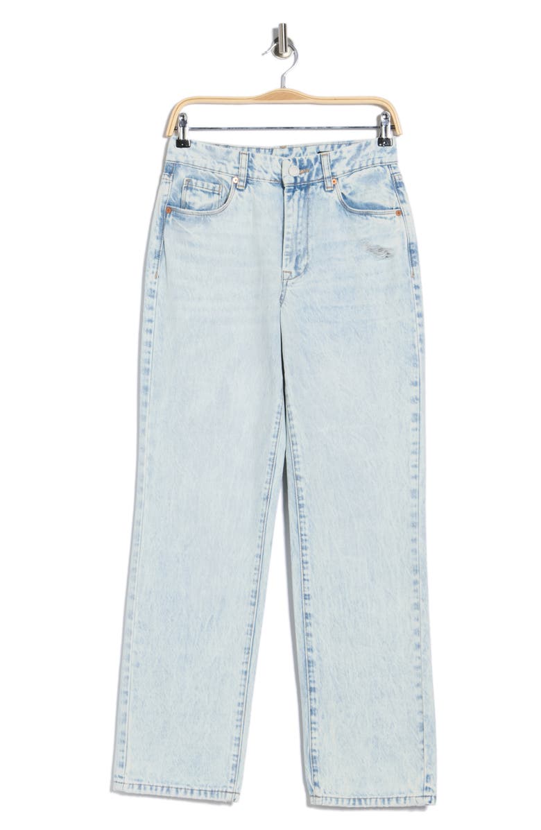 BLANKNYC The Stanton Mid Rise Straight Leg Jeans, Main, color, High Rolling