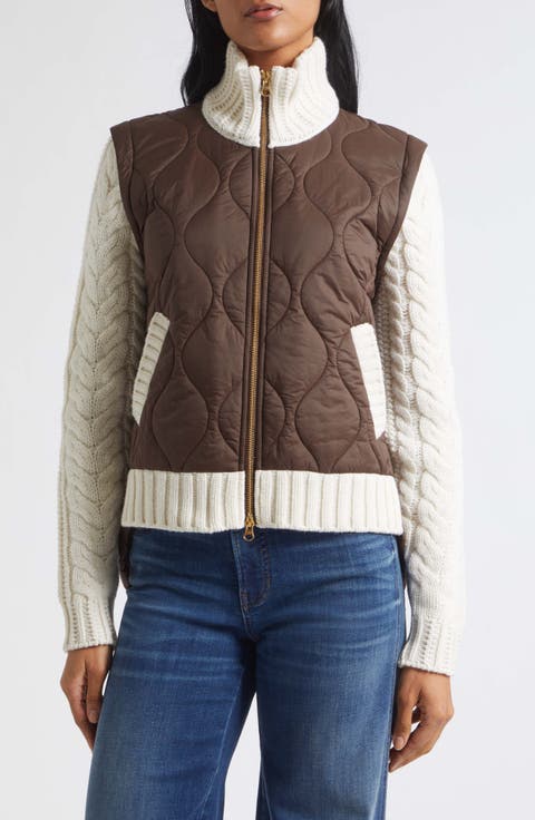 Patra Mixed Media Jacket