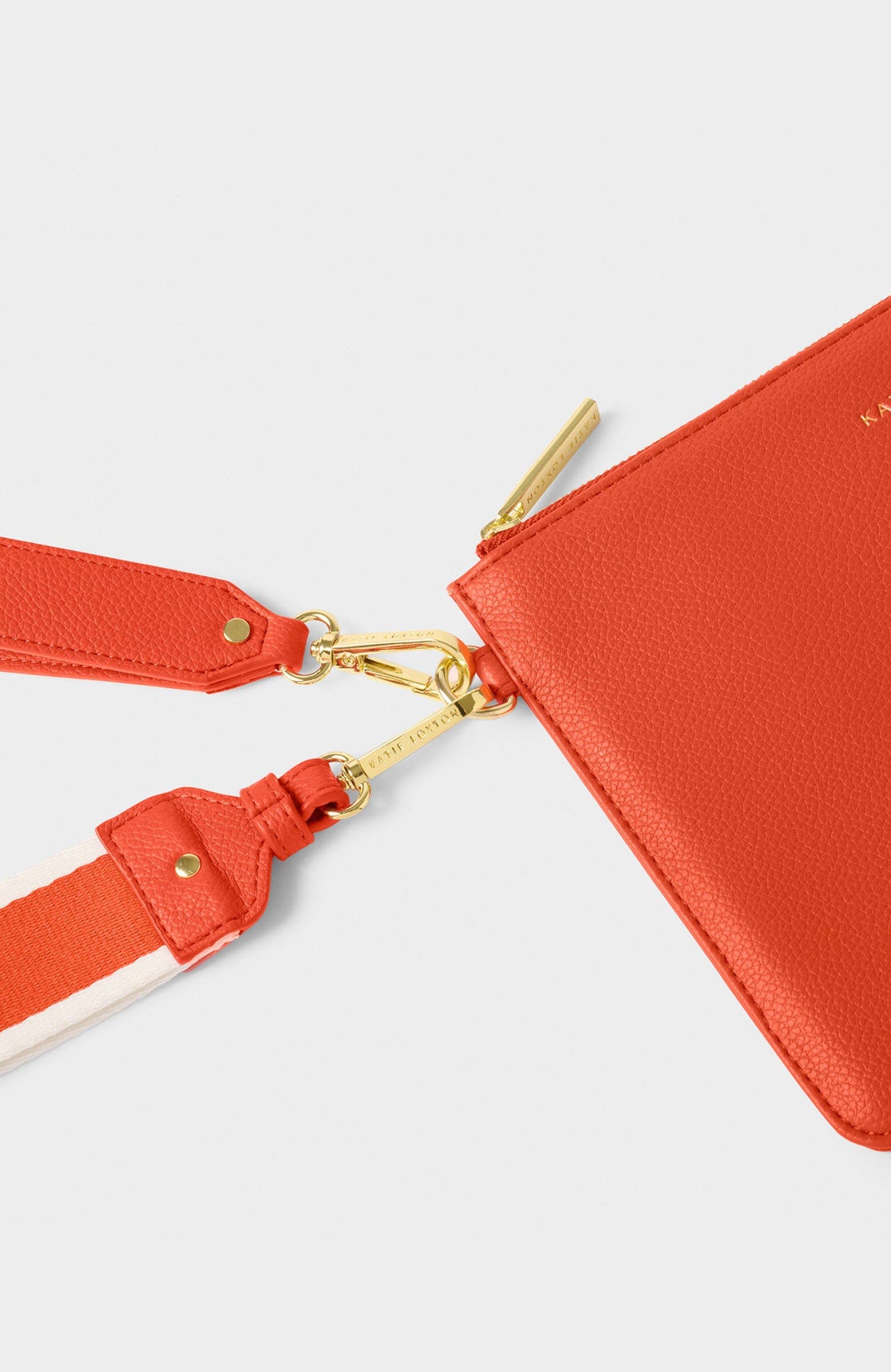 Hallie Wristlet Pouch, Alternate, color, Deep Orange