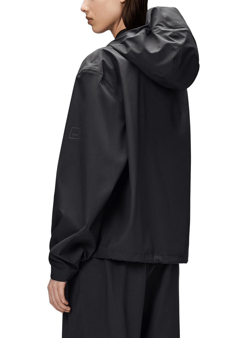 Suva Hardshell Rain Jacket, Alternate, color, BLACK