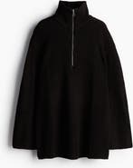 H&M Chunky-knit Zip-top Jumper