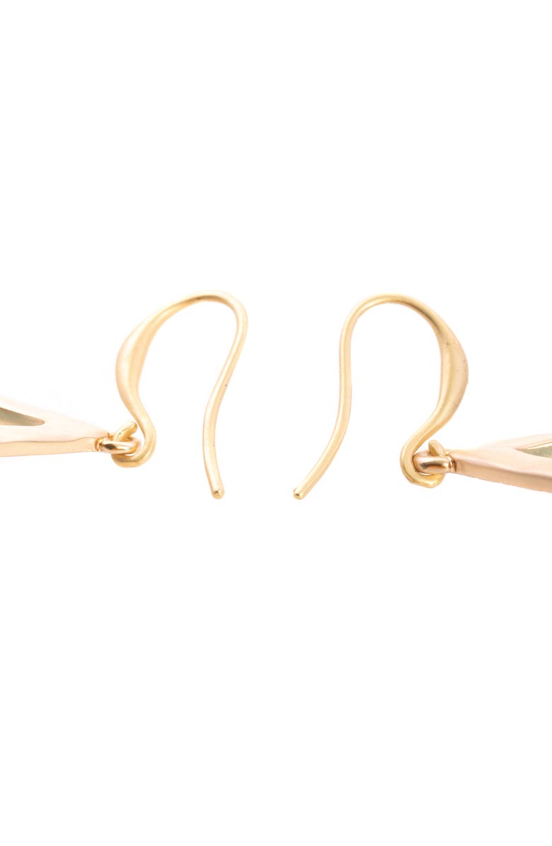 SAACHI Eternity Natural Stone Dangle Earrings, Alternate, color, Turquoise