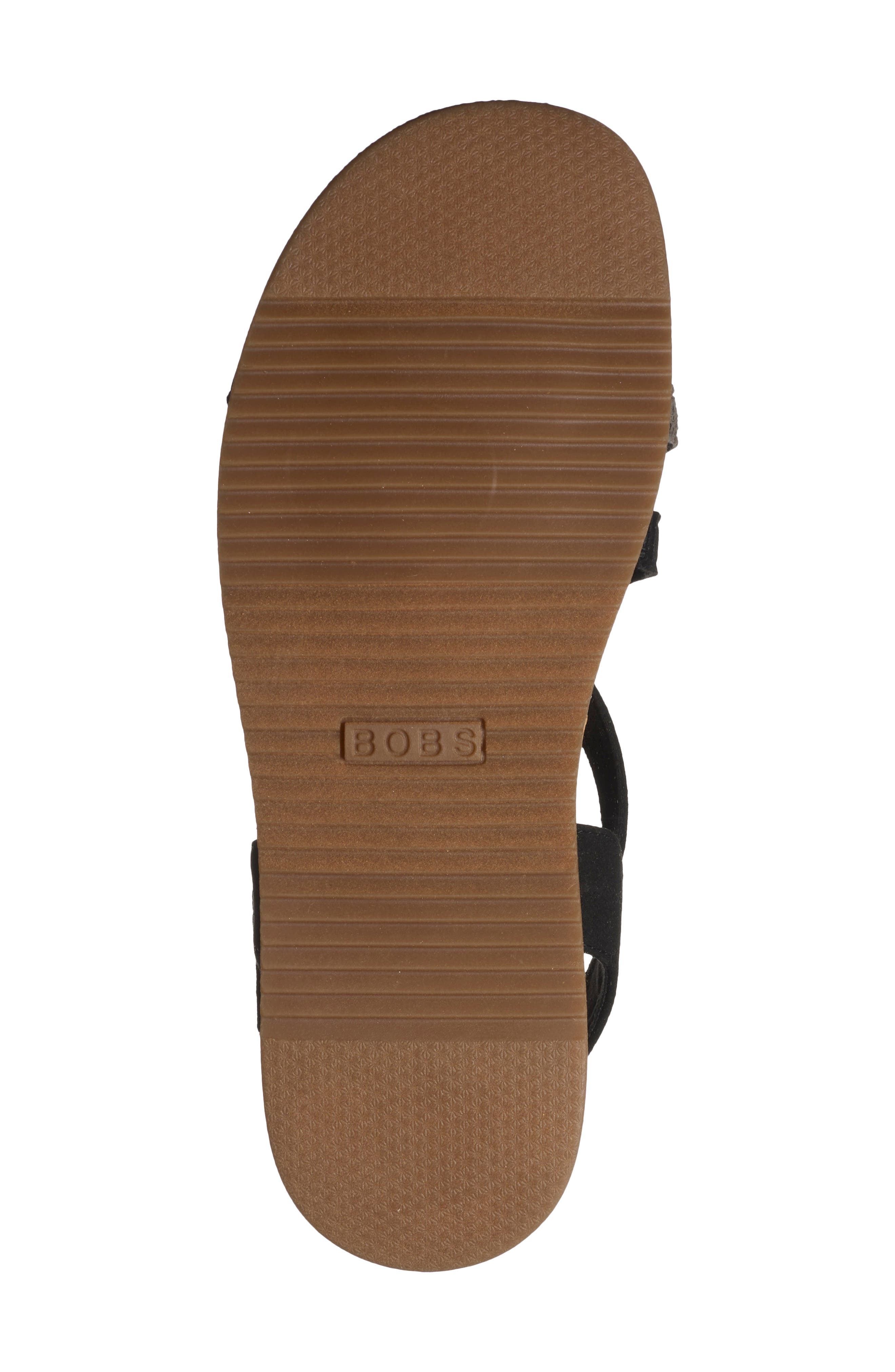 Desert Kiss Low Seaside Strappy Sandal, Alternate, color, BLK
