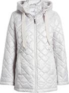 Sam Edelman Hooded Water Repellent Quilted Puffer Jacket