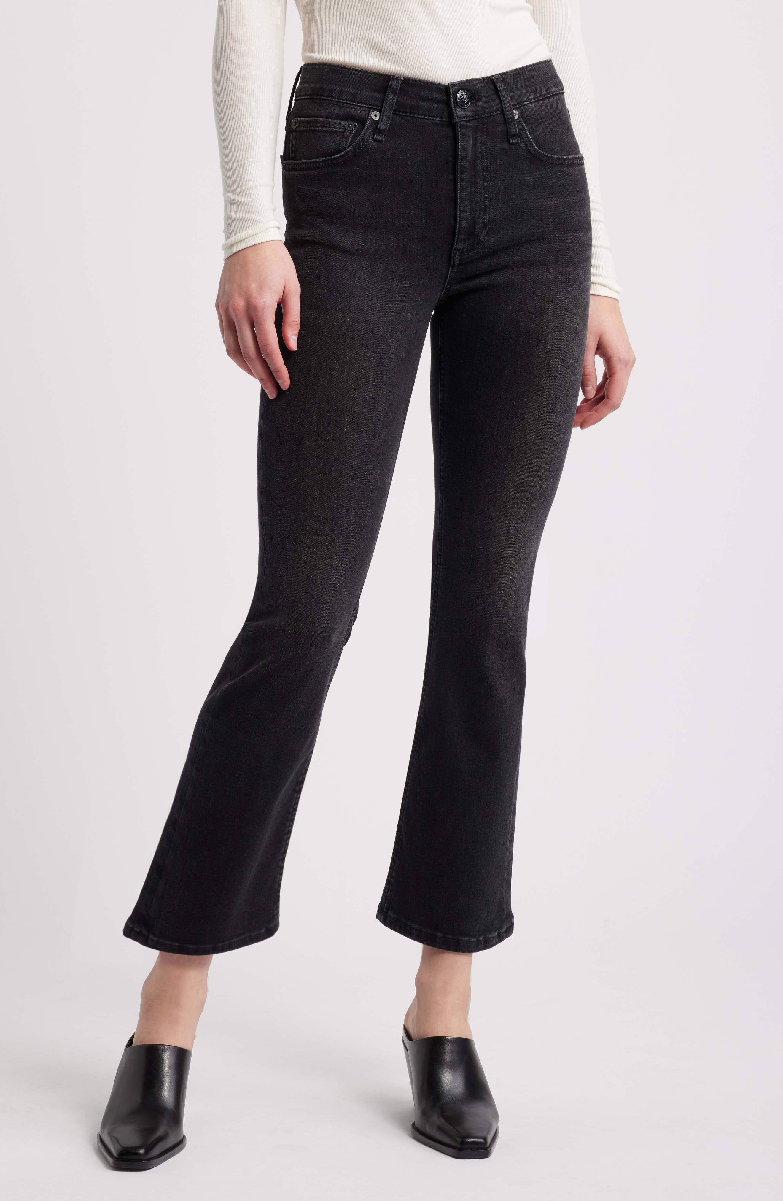 rag & bone Peyton Mid Rise Ankle Bootcut Jeans