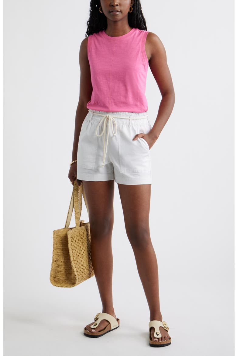Swing Sleeveless Top, Alternate, color, PINK SHOCK