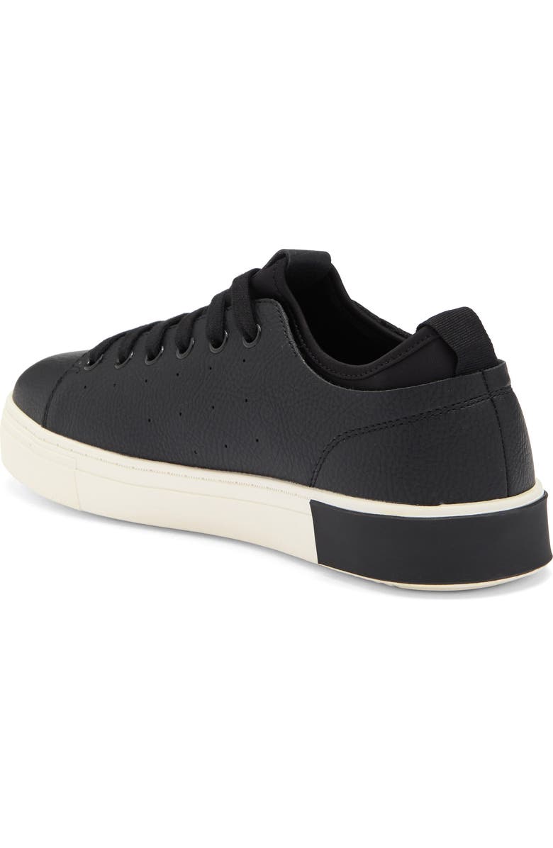 STRAUSS AND RAMM The Lace Up Sneaker, Alternate, color, Blackblack