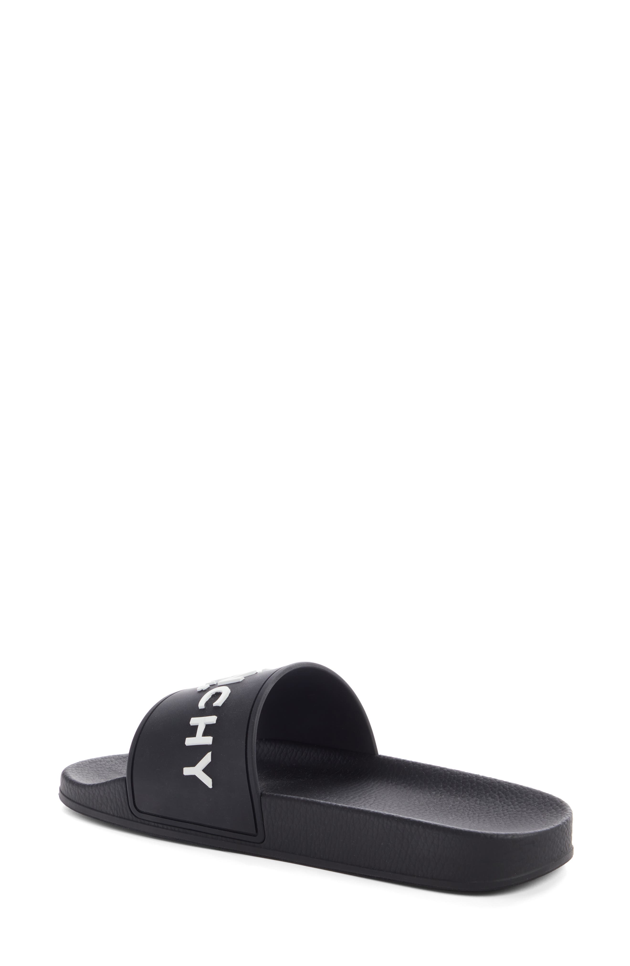 Givenchy Logo Slide Sandal, Alternate, color, 