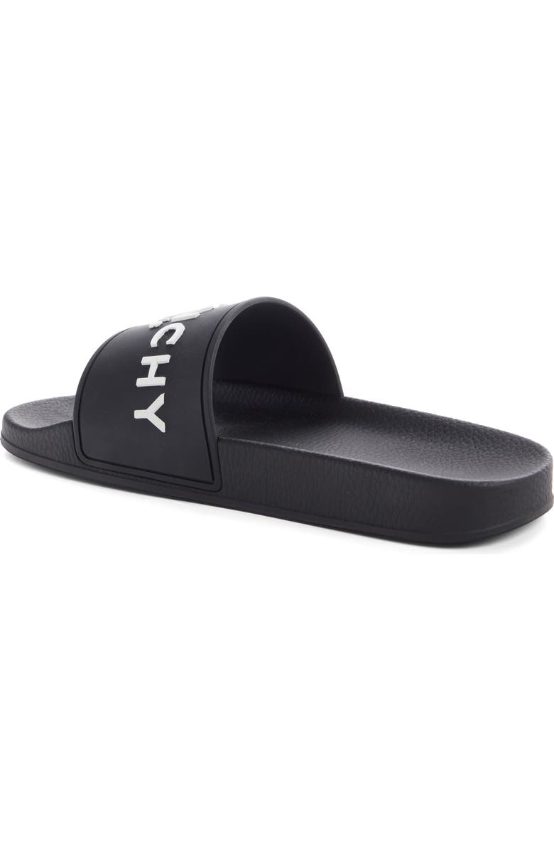 Givenchy Logo Slide Sandal, Alternate, color,