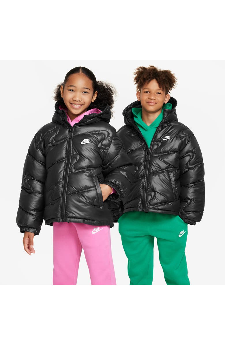 Nike Kids' Sportswear Therma-FIT Water Repellent Puffer Jacket, Alternate, color, 