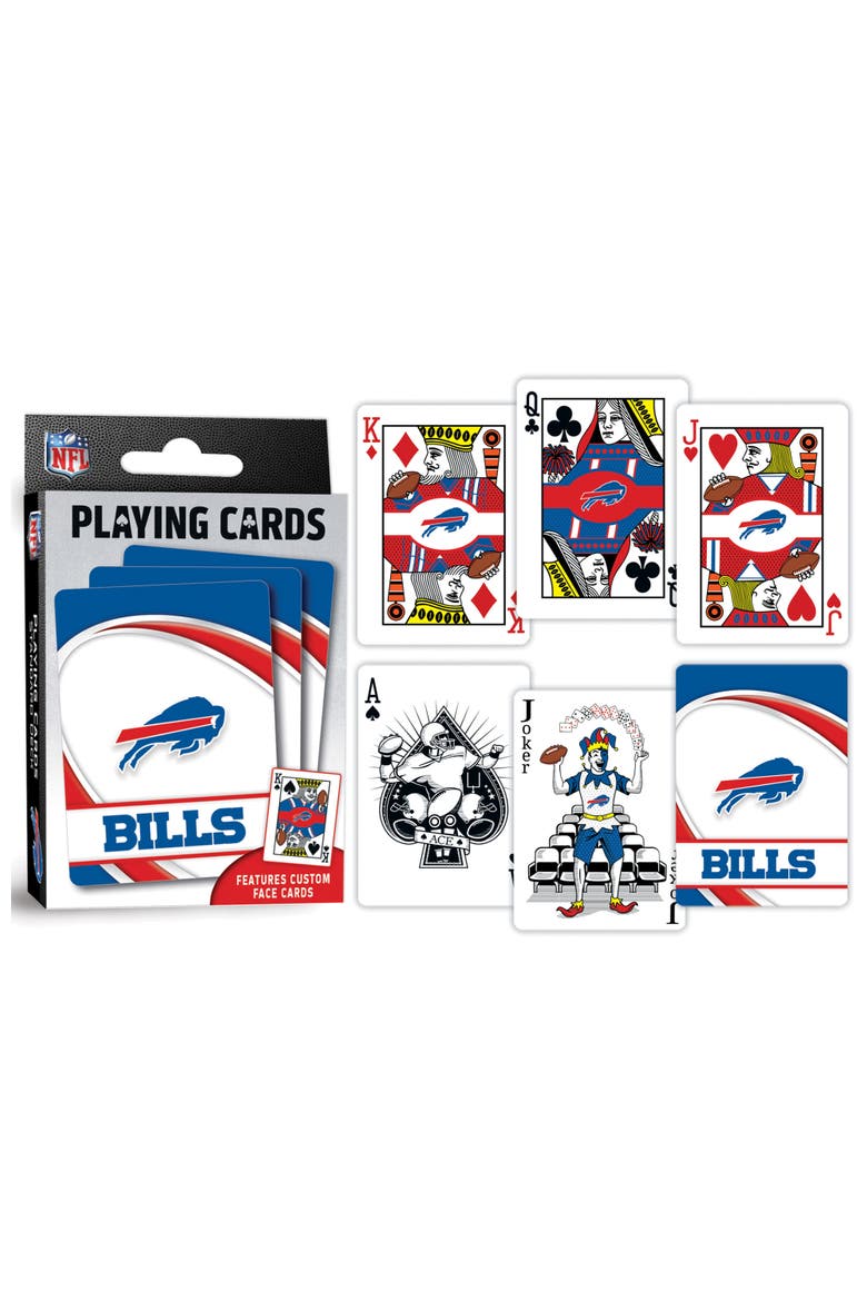Buffalo Bills Playing Cards, Alternate, color, Multicolor
