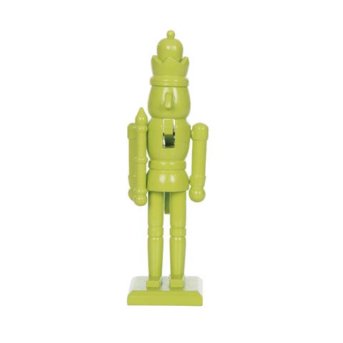 Solid Lime Green Nutcracker