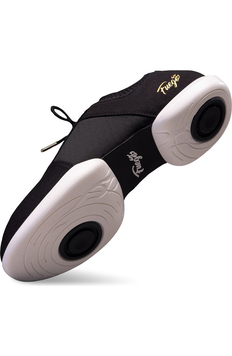 Fuego Women's Split-sole Sneaker, Alternate, color, Black