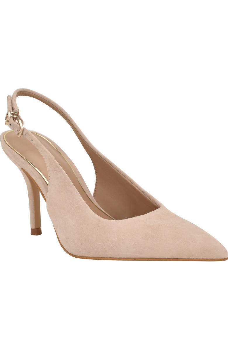 GUESS Princelsa Slingback Pump, Main, color, Light Natural