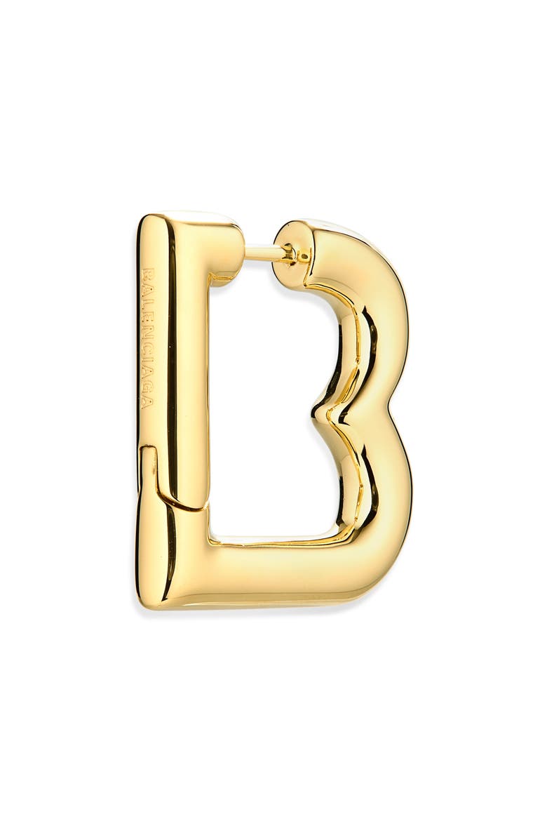 Eisa B Hoop Earrings, Alternate, color, ARCHIVE SHINY GOLD 0127
