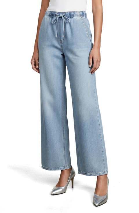 The Easy Pull-On Wide Leg Jeans