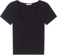 LK Bennett Tasha Square Neck Top