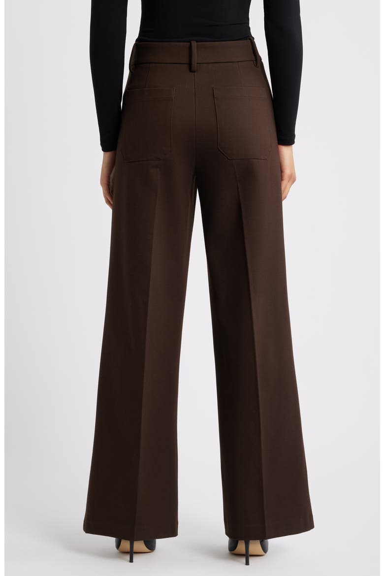 The Modernist High Waist Wide Leg Pants, Alternate, color, AMERICANO