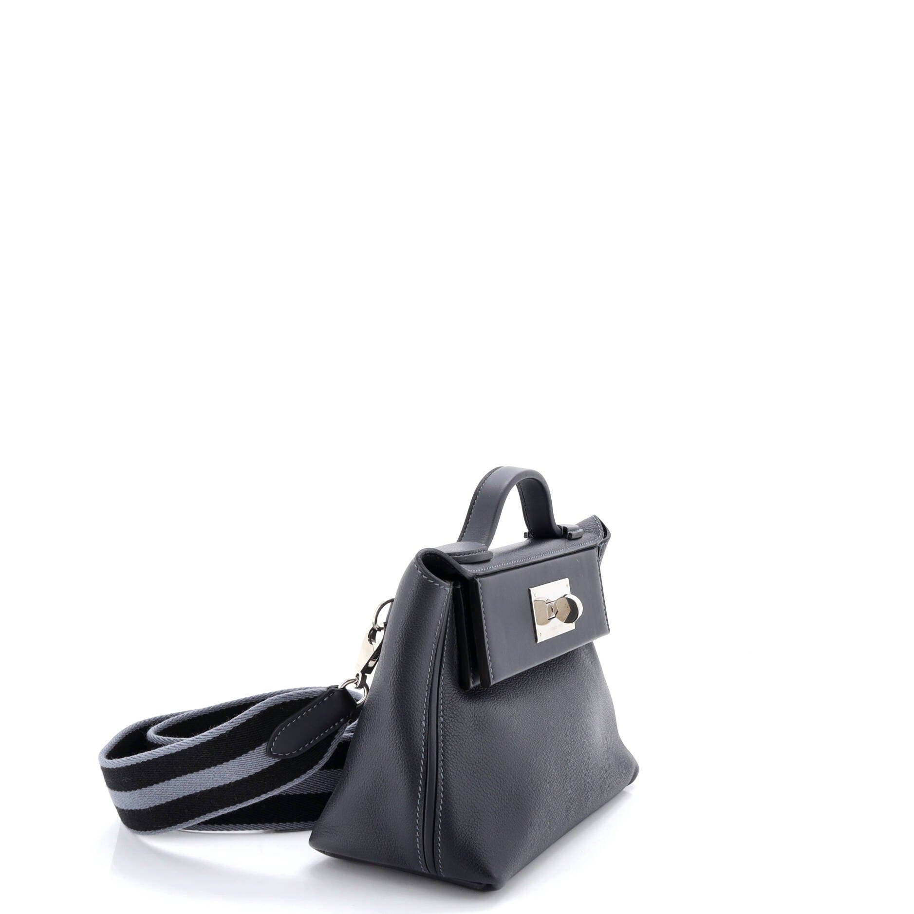 Pre-Owned Hermes 24/24 Bag Evercolor with Swift 21, Alternate, color, Caban