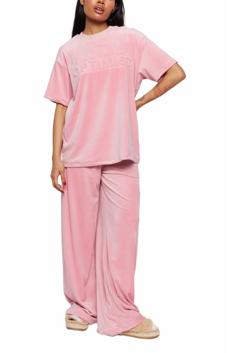 Samii Ryan | Optimist Velour Pants , Pink , XX-Large , 6, Alternate, color, Pink