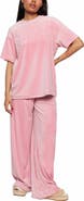 Samii Ryan OPTIMIST VELOUR OVERSIZED TEE