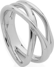 Monica Vinader Nura Crossover Ring