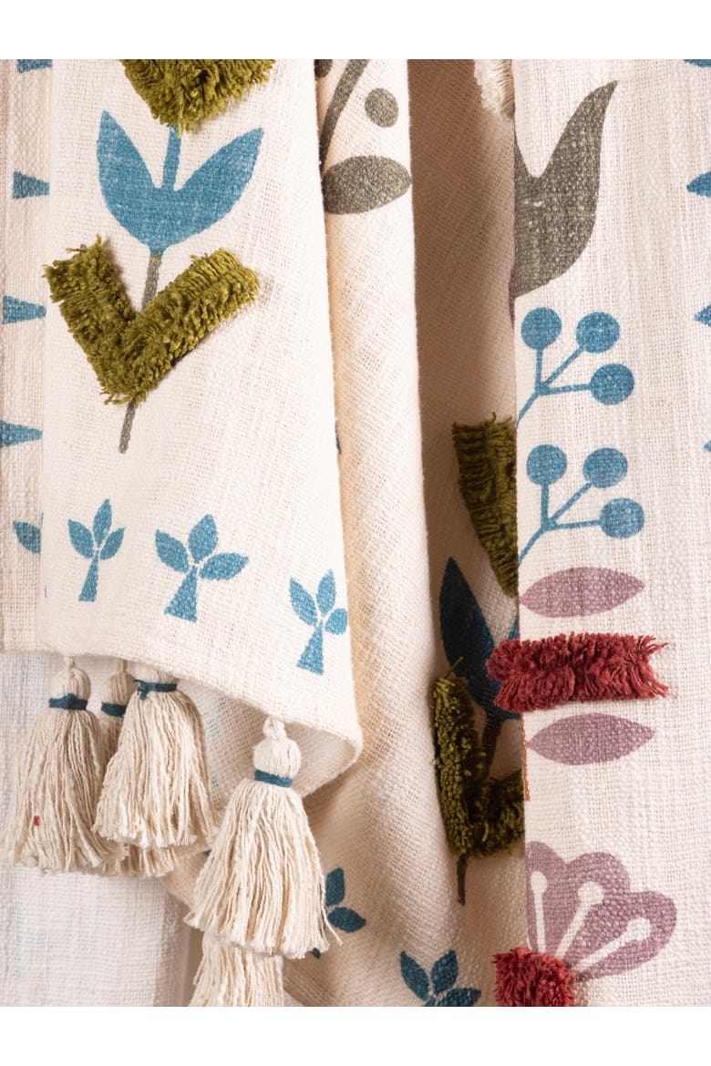 Kyoto Throw Blanket 50"x60", Alternate, color, Multicolored