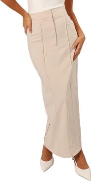 Petal & Pup Wynona Pintuck Maxi Skirt