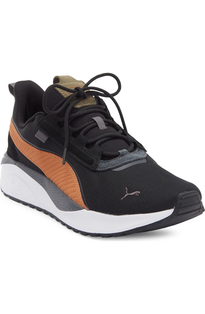 PUMA Pacer 23 Street Sneaker, Main, color, Puma Black/ Caramel/ White