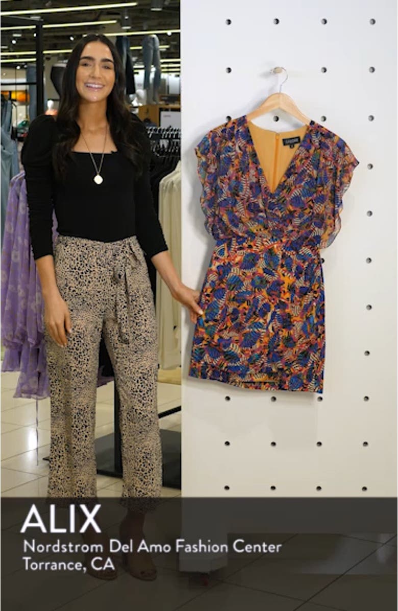 Brooke Print Dress, sales video thumbnail