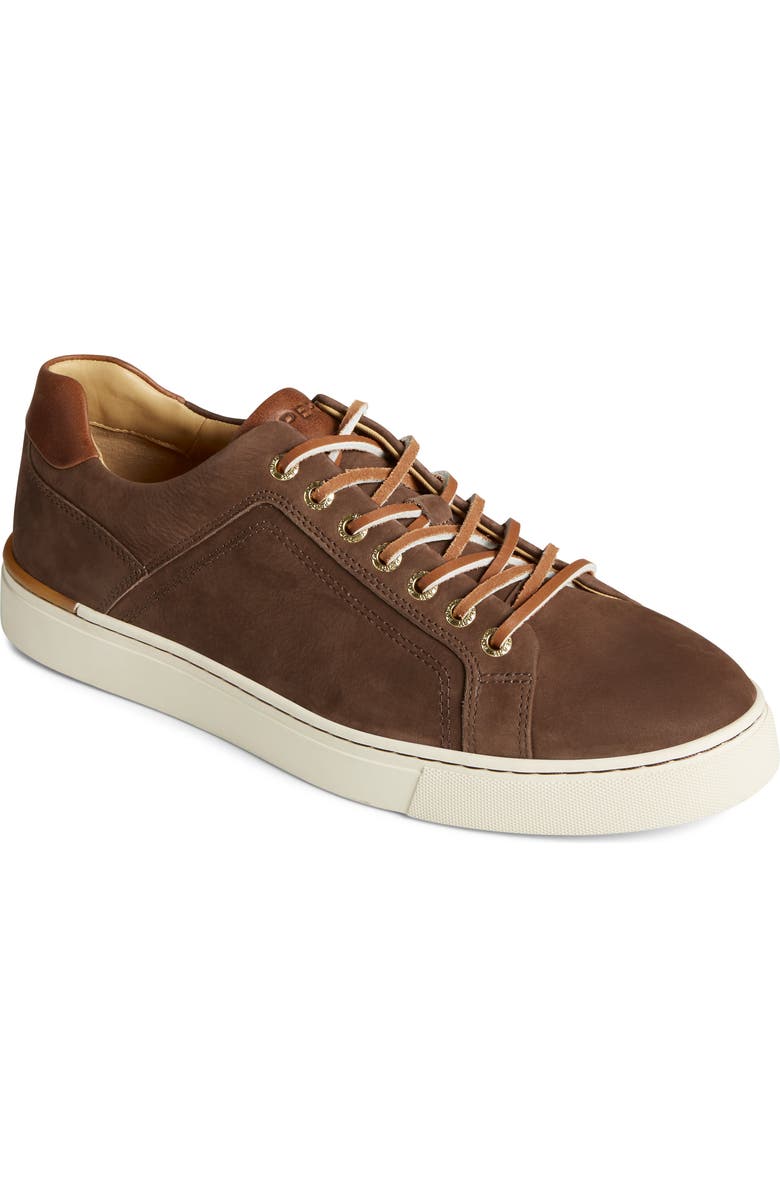 Sperry Gold Cup<sup>®</sup> Victura Leather Sneaker, Main, color, Brown
