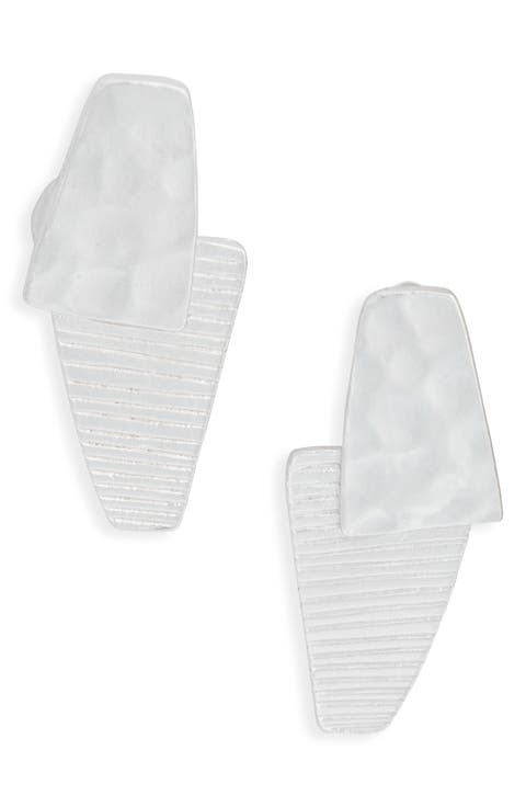 Geometric Clip-On Earrings