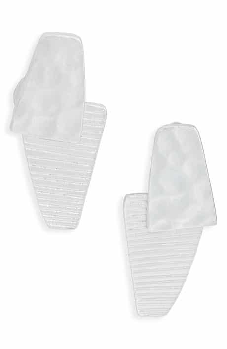 Karine Sultan Geometric Clip-On Earrings