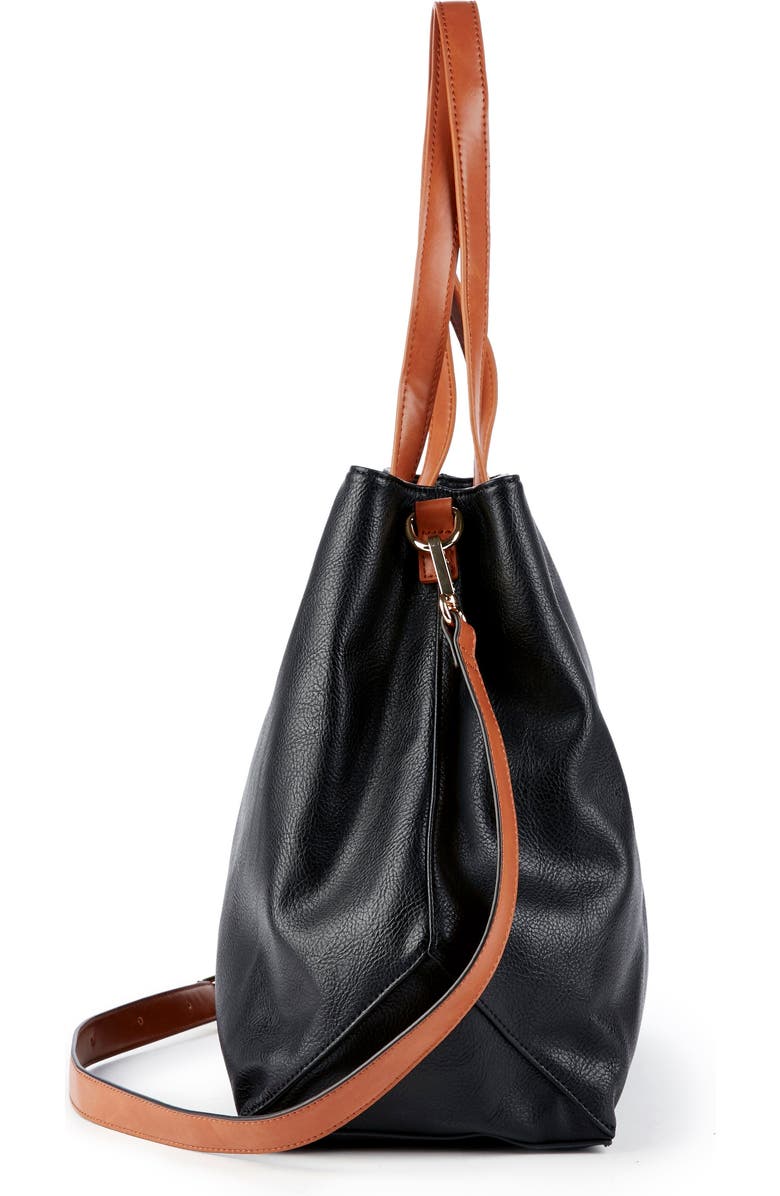 Sole Society Hester Faux Leather Tote, Alternate, color,