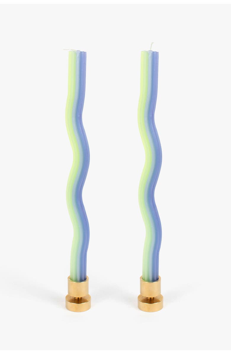 54Celsius Wiggle Candles, Main, color, Green/Lavender