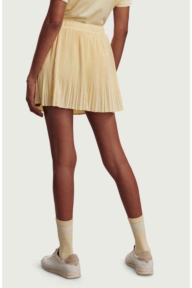 Davina Pleated High Waist Skort, Alternate, color, ANISE FLOWER