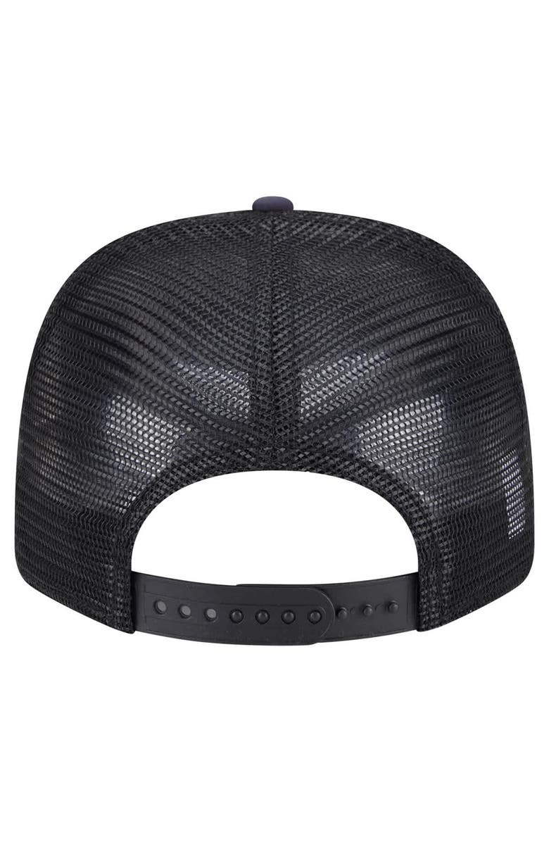 New Era Men's New Era Navy/Black Detroit Lions Adventure Drinks Pattern 9SEVENTY Stretch-Snap Hat, Alternate, color, Navy