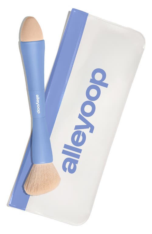 Alleyoop Multi-tasker 4-in-1 Makeup Brush In Blue