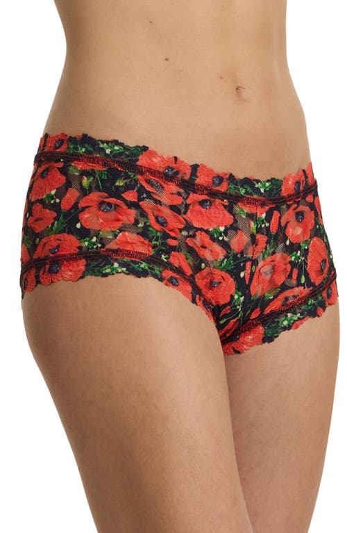 Hanky Panky Print Boyshorts In Multi