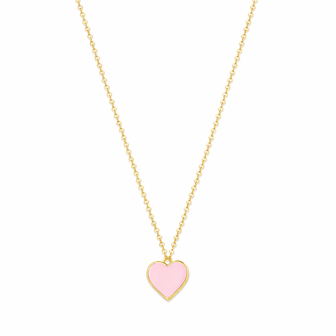 Single Hearted Girl Heart Necklace