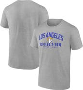 FANATICS Men's Fanatics Gray Los Angeles Rams Screen Blocking T-Shirt