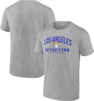 FANATICS Men's Fanatics Gray Los Angeles Rams Screen Blocking T-Shirt
