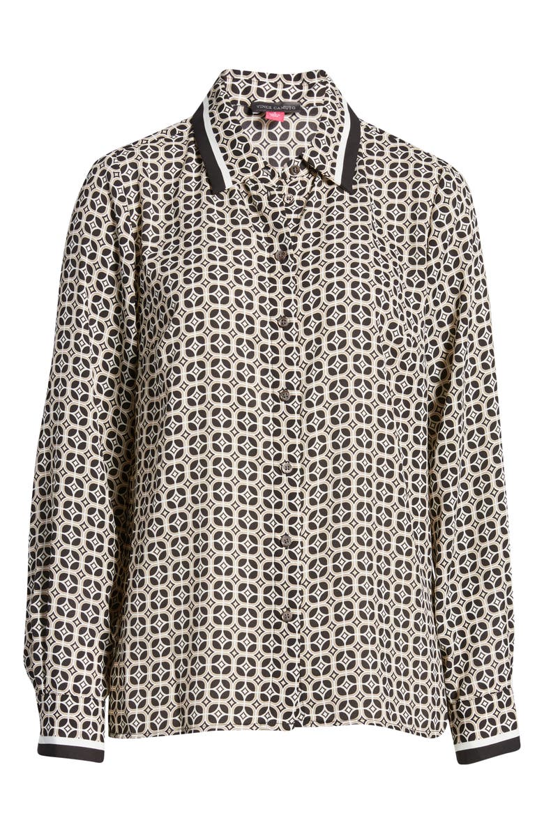 Vince Camuto Optic Print Shirt, Alternate, color, 