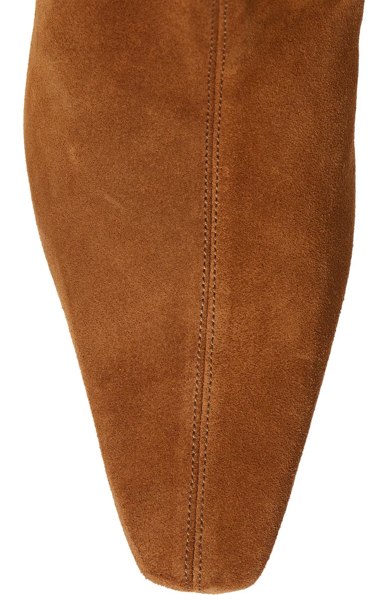 STAUD Wally Knee High Boot, Alternate, color, Tan Suede