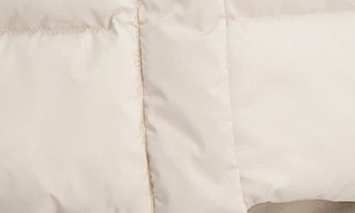 Tahari Vera Faux Fur Trim Hooded Puffer Coat In Neutral