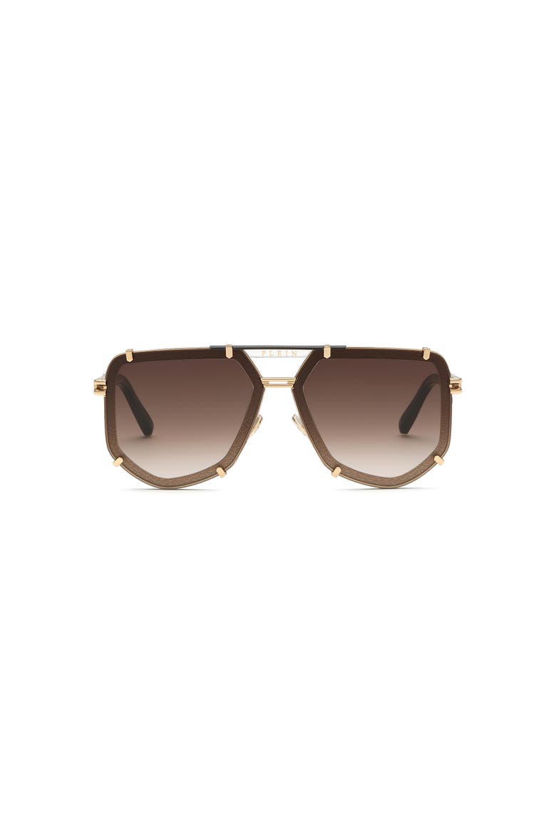 Sunglasses Plein Legacy Men, Main, color, black/gold