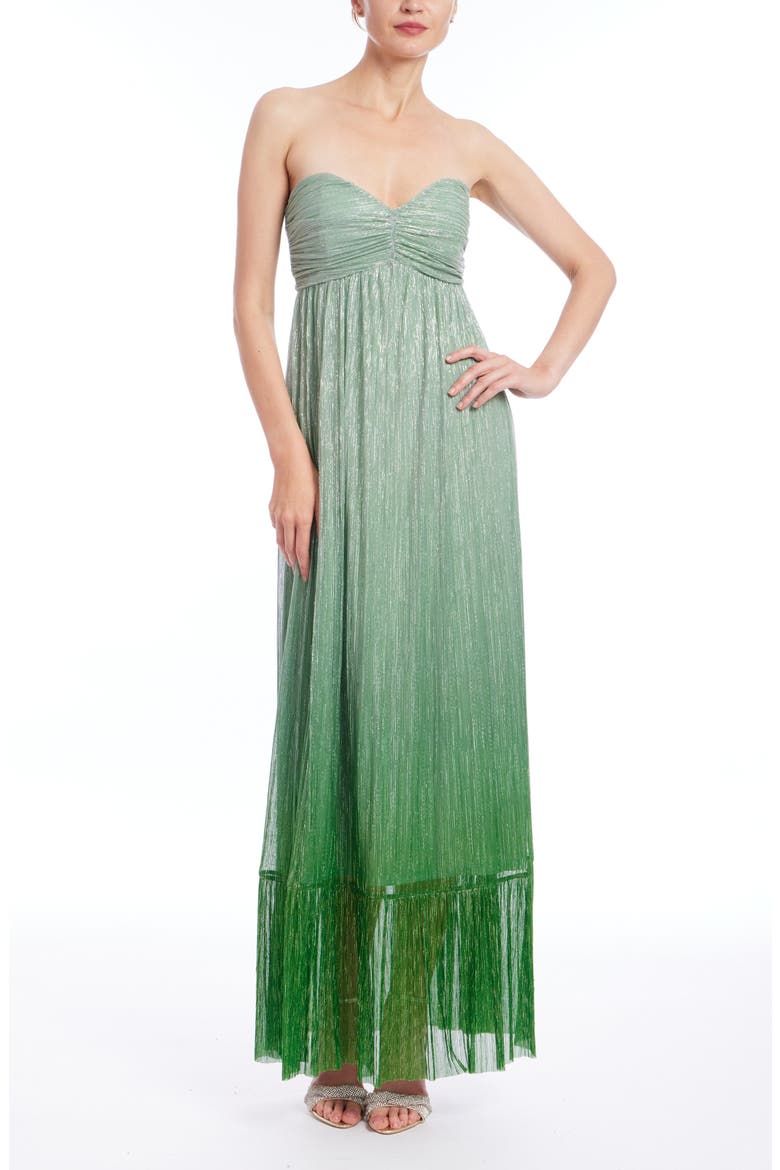 haldis metallic ombr strapless cocktail dress Strapless Ombre Mini Dress | Women's Dresses